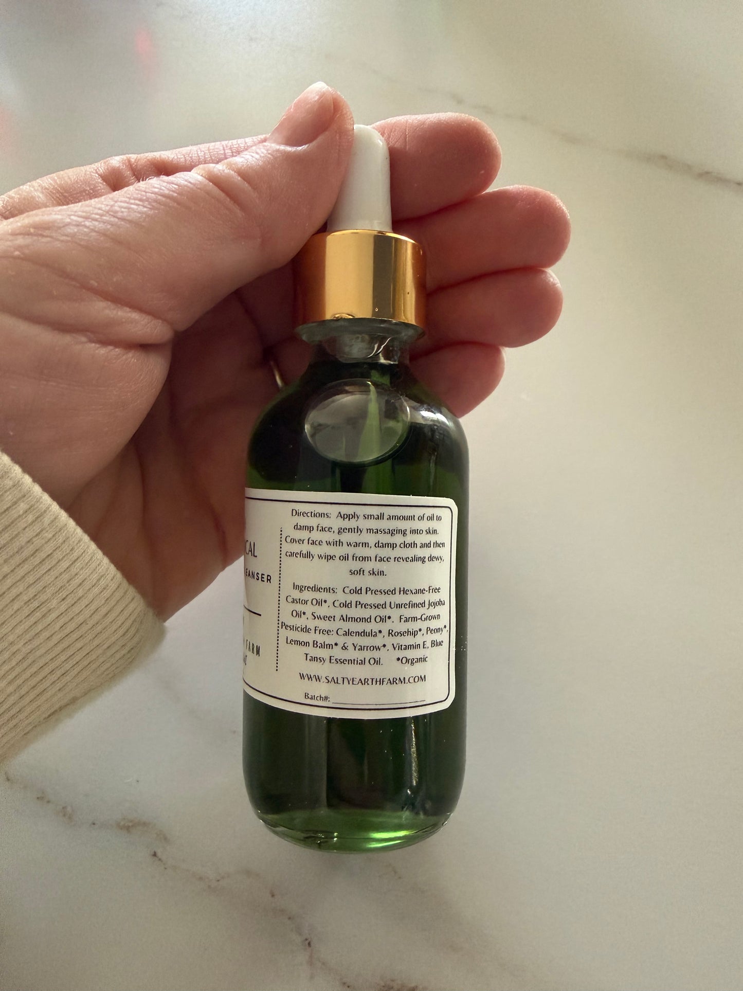 Botanical Face Oil & Cleanser